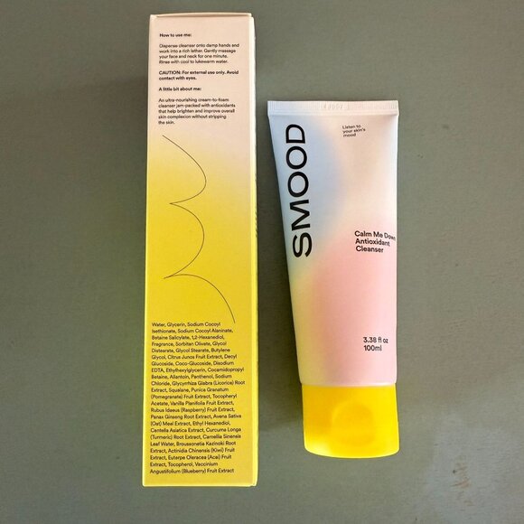 Smood Calm Me Down Antioxidant Cleanser Cream to Foam Glow Formula - Picture 7 of 12